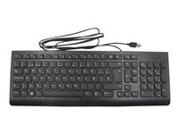 Lenovo Calliope - tangentbord - QWERTY - spansk - svart Inmatningsenhet 00XH619
