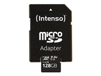 Intenso Professional - flash-minneskort - 128 GB - mikroSDXC UHS-I 3433491