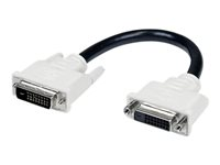 StarTech.com 6in DVI-D Dual Link Digital Port Saver Extension Cable M/F - DVI-D Male to Female Extension Cable - 6 inch - 2560x1600 (DVIDEXTAA6IN) - DVI-förlängningskabel - 15.2 cm DVIDEXTAA6IN