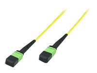 MicroConnect nätverkskabel - 10 m - gul FIB998010MTP