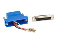 Black Box Colored Modular Adapter seriell RS-232-kabel - blå FA4525F-BL