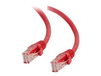 C2G Cat5e Booted Unshielded (UTP) Network Patch Cable - patch-kabel - 50 cm - röd 83220