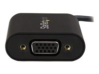 StarTech.com USB-C to VGA Adapter - 1920x1200 - USB C Adapter - USB Type C to VGA Monitor / Projector Adapter (CDP2VGASA) - extern videoadapter CDP2VGASA