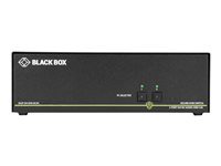 Black Box SECURE NIAP - Single-Head - omkopplare för tangentbord/video/mus/ljud - 2 portar - TAA-kompatibel SS2P-SH-DVI-UCAC
