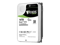 Seagate Exos X14 ST14000NM0018 - hårddisk - 14 TB - SATA 6Gb/s ST14000NM0018