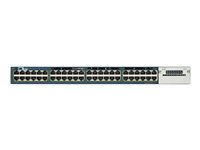 Cisco Catalyst 3560X-48P-S - switch - 48 portar - Administrerad - rackmonterbar WS-C3560X-48P-S