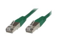 MicroConnect nätverkskabel - 7 m - grön STP507G