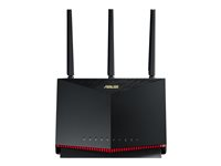 ASUS RT-AX86U - trådlös router - Wi-Fi 6 - skrivbordsmodell RT-AX86U