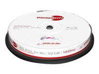 Primeon photo-on-disc - BD-R x 10 - 50 GB - lagringsmedier 2761312