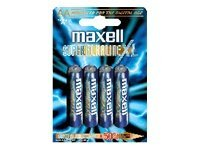 Maxell Super Alkaline XL LR03 XL batteri - 4 x AAA - alkaliskt 790336
