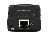 StarTech.com 10/100 Mbps Ethernet till USB 2.0 LPR-nätverksskrivarserver - printserver - USB 2.0 - 10/100 Ethernet PM1115U2