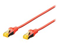 MicroConnect nätverkskabel - 1 m - röd SFTP6A01RBOOTED