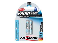 ANSMANN Energy Phone batteri - 2 x AAA - NiMH 5035332