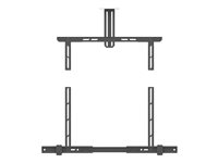 Multibrackets M Universal Soundbar Mount Medium monteringssats - för soundbar - svart 7350073732876