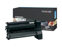 Lexmark - Extra lång livslängd - svart - original - tonerkassett - LCCP C782X2KG