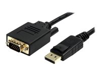 StarTech.com 6ft DisplayPort to VGA Cable – 1920x1200 - M/M – DP to VGA Adapter Cable for Your Computer Monitor or Display (DP2VGAMM6) - DisplayPort-kabel - 1.83 m DP2VGAMM6