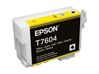 Epson T7604 - gul - original - bläckpatron C13T76044010
