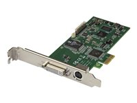 StarTech.com PCIe HDMI videoinspelningskort - HDMI, DVI, VGA eller komponentvideo vid 1080p60 - videofångstadapter - PCIe 2.0 PEXHDCAP60L2