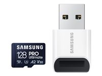 Samsung PRO Ultimate MB-MY128SB - flash-minneskort - 128 GB - mikroSDXC UHS-I MB-MY128SB/WW