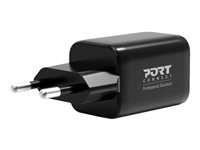 PORT Connect strömadapter - GaN-teknik - USB typ A, 24 pin USB-C - 45 Watt 900105-EU