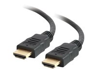 C2G 2ft 4K HDMI Cable with Ethernet - High Speed HDMI Cable - M/M - HDMI-kabel med Ethernet - 61 cm 50607