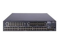 HPE 5800-48G Switch with 2 Slots - switch - 48 portar - Administrerad - rackmonterbar JC101A