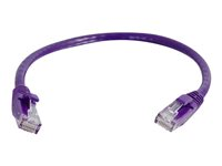 C2G Cat6 Booted Unshielded (UTP) Network Patch Cable - patch-kabel - 2 m - lila 83633