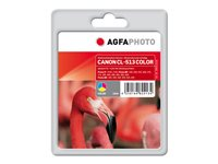 AgfaPhoto - färg (cyan, magenta, gul) - kompatibel - bläckpatron APCCL513C