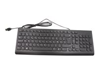 Lenovo Calliope - tangentbord - AZERTY - Belgien engelska - svart Inmatningsenhet 00XH591