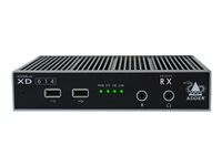 AdderLink XD614 - Quad-Head - sändare och mottagare - KVM/audio/serial/USB/nätverksförlängning XD614P-DP