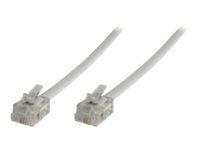 MicroConnect Modular Straight - telefonkabel - 10 m MPK110