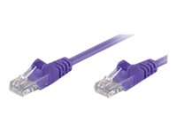 MicroConnect nätverkskabel - 10 m - lila B-UTP510P