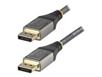 StarTech.com 5 m VESA-certifierad DisplayPort 1.4-kabel - 8K 60 Hz HDR10 - Ultra HD 4K 120 Hz-video - DP 1.4-kabel/-sladd - För skärmar/displayer - DisplayPort till DisplayPort-kabel - M/M - DisplayPort-kabel - DisplayPort till DisplayPort - 5 m DP14VMM5M