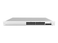 Cisco Meraki Cloud Managed MS210-24 - switch - 24 portar - Administrerad - rackmonterbar MS210-24-HW