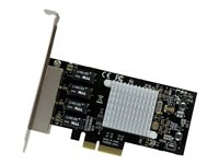 StarTech.com Gigabit Ethernet Nätverkskort med 4 portar - PCI Express, Intel I350 NIC - nätverksadapter - PCIe x4 ST4000SPEXI