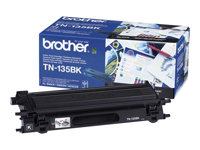 Brother TN135BK - Lång livslängd - svart - original - tonerkassett TN-135BK