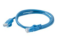 C2G Cat6 Booted Unshielded (UTP) Network Patch Cable - patch-kabel - 10 m - blå 83392