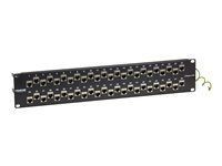 Black Box patch-panel - 2U - 19" - TAA-kompatibel C6AFP70S-48