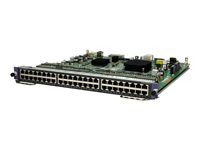HPE SC Module - expansionsmodul - Gigabit Ethernet (PoE+) x 48 JG663A