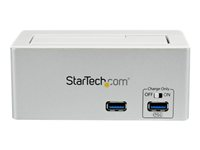 StarTech.com USB 3.0 SATA HDD Docking Station w/ Fast Charge USB Hub & UASP - kontrollerkort - SATA 6Gb/s - USB 3.0 SDOCKU33HW