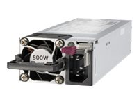 HPE - nätaggregat - hot-plug/redundant - 500 Watt - 563 VA 865408-B21