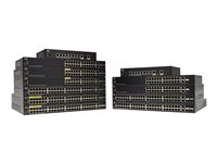 Cisco Small Business SF350-24MP - switch - 24 portar - Administrerad - rackmonterbar SF350-24MP-K9-EU