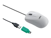 Fujitsu M530 - mus - PS/2, USB - grå S26381-K468-L101