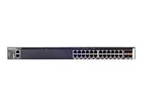 Lenovo RackSwitch G7028 - switch - 24 portar - Administrerad - rackmonterbar 7159BAX