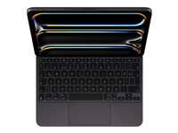 Apple Magic Keyboard - tangentbord och foliefodral - med pekdyna - QWERTY - turkiska - svart Inmatningsenhet MWR23TX/A