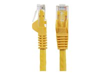 StarTech.com 75ft CAT6 Ethernet Cable, 10 Gigabit Snagless RJ45 650MHz 100W PoE Patch Cord, CAT 6 10GbE UTP Network Cable w/Strain Relief, Yellow, Fluke Tested/Wiring is UL Certified/TIA - Category 6 - 24AWG (N6PATCH75YL) - patch-kabel - 22.9 m - gul N6PATCH75YL