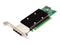 Broadcom HBA 9600W-16e - kontrollerkort - SATA 6Gb/s / SAS 24Gb/s / PCIe 4.0 (NVMe) - PCIe 4.0 x16 05-50108-00