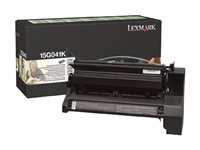 Lexmark - svart - original - tonerkassett - LRP 15G041K