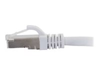 C2G Cat6a Booted Shielded (STP) Network Patch Cable - patch-kabel - 1.5 m - vit 89936