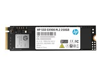 HP EX900 - SSD - 250 GB - PCIe 3.0 x4 (NVMe) 2YY43AA